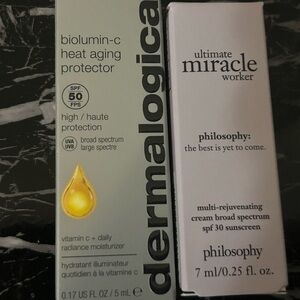 Dermatologica and philosophy ☀️ sun set